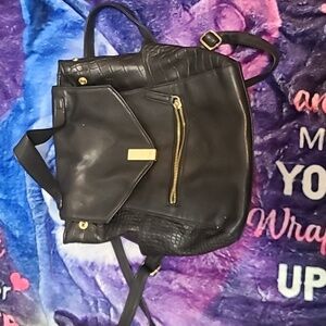 Black Kenneth Cole bookbag